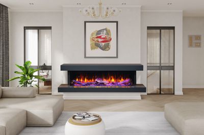 Kozy Heat: Osseo E-Series Linear Electric Fireplace