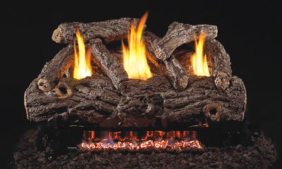 RH Peterson: G9 Series Golden Oak Designer Vent-Free Logs - 20"