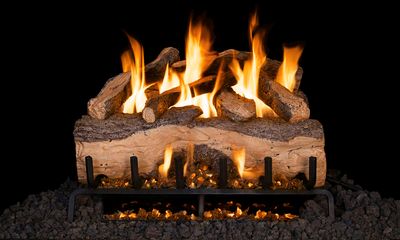 RH Peterson: G31 Series Mountain Crest Split Oak Logs - 24"