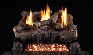 RH Peterson: G18 Series See-Thru Vent-Free Evening Fyre Logs - 16/18"