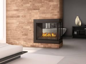 Napoleon: Ascent 3-Sided Fireplace (Glass Burner)