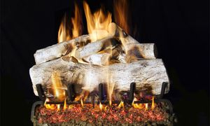 RH Peterson: Mountain Birch Designer See-Thru Logs - 18/20"
