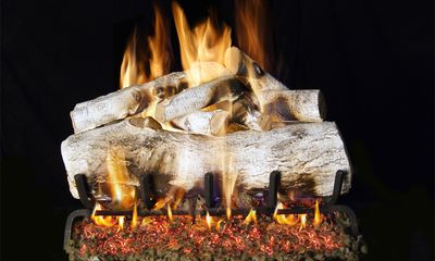 RH Peterson: Mountain Birch Designer See-Thru Logs - 24"