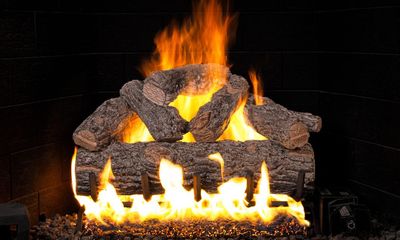 RH Peterson: Golden Oak Designer Plus Flame Enhanced Logs - 20"