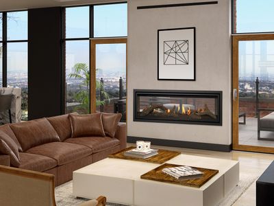 Kozy Heat: Callaway See Thru Gas Fireplace