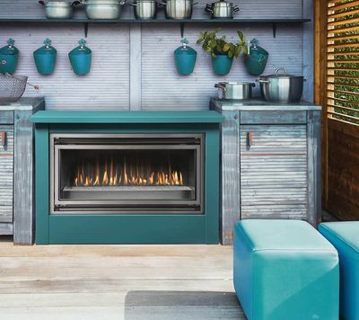 Montigo: 42" Mahana Outdoor Fireplace