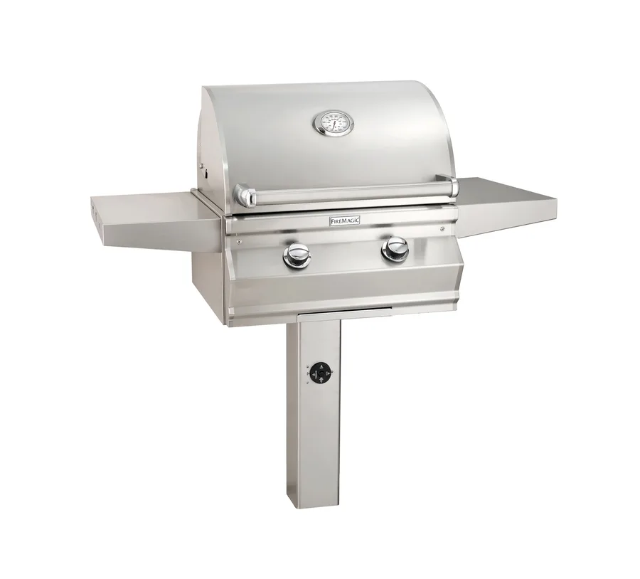 Fire Magic Choice C430s, 24" In-Ground Post Mount Grill gas grill