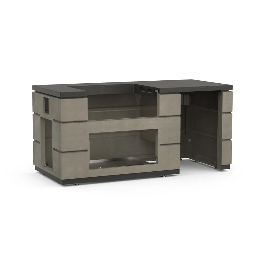 Fire Magic Contemporary Pre-Fab Pizza Oven Island  grill