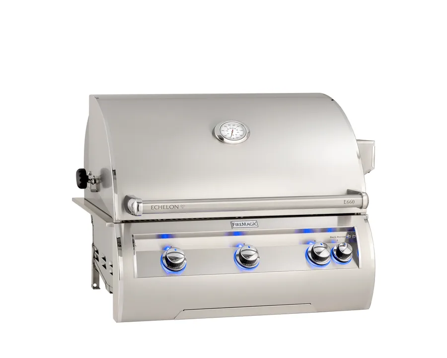 Fire Magic Echelon E660i, 30" Built-In Digital Grill gas grill